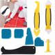 thumbnail image 3 of 8PCS Plastic Silicon Sealant Scraper Hand Operated Tool for Industrial Hardware Accessory, 3 of 4