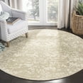 thumbnail image 2 of SAFAVIEH Restoration Vintage Alannah Floral Wool Area Rug, Ivory/Sand, 3' x 5', 2 of 9