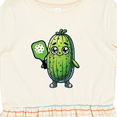 thumbnail image 4 of Inktastic Pickleball Funny Pickle Girls Toddler Dress, 4 of 5
