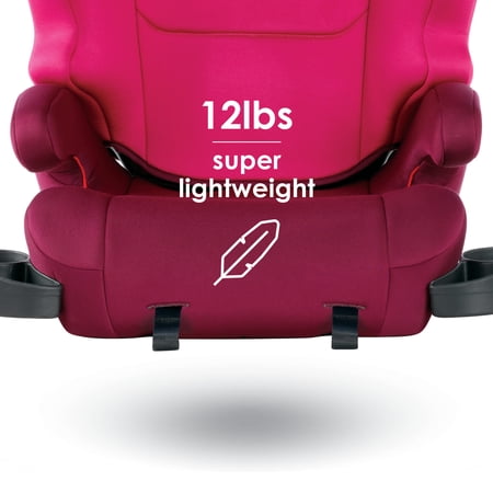 Diono Cambria 2 XL 2-in-1 High Back Booster Car Seat, Converts to Backless , Dual LATCH, 40-120 lbs, Pink
