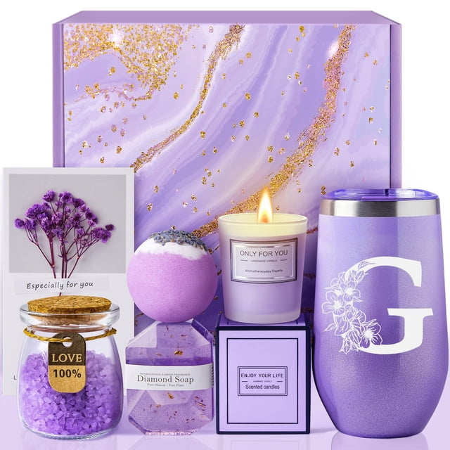 Set de regalo Drinking Cup MADDIFY Lavender Spa, vaso de 20 oz