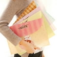 thumbnail image 3 of serony Floral Rabbit Patterns A4 PVC Waterproof File Envelope Storage Bags Organizer School Supplies, 3 of 8