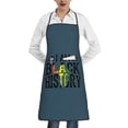 thumbnail image 2 of Black by Popular Demand Apron,Black History Month Gift for Black Women,Waterproof Chef Apron with Pocket,Inspirational Gift for Kitchen Cooking BBQ,Melanin Gifts, 2 of 9