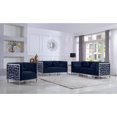 thumbnail image 5 of Meridian Furniture Opal Contemporary Velvet Sofa in Gray, 5 of 10