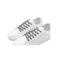 thumbnail image 4 of INSPIRE CHIC Unisex Waxed Cotton Athletic Shoelaces Flat Shoe Laces for Sneakers 1 Pair Gray 160cm/62.99", 4 of 5