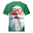 thumbnail image 3 of Tops para hombre, blusas y camisas de cuello redondo y manga corta para hombre. Top estampado de manga corta de San Patricio para hombre. Top/camisa de cuello redondo y manga corta para hombre. Tops p, 3 of 4