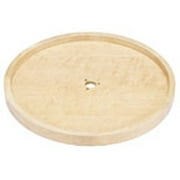 Wood Full Circle Lazy Susans Independently Rotating, Single Shelves Drilled for RAS Hardware, Full Circle, Single Shelf...
