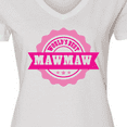 thumbnail image 4 of Inktastic Grandparents Day Worlds Best Mawmaw Women's V-Neck T-Shirt, 4 of 5