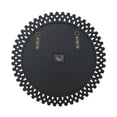 thumbnail image 6 of DecMode 2" Silver Glass Starburst Mirrored Wall Clock, 6 of 7