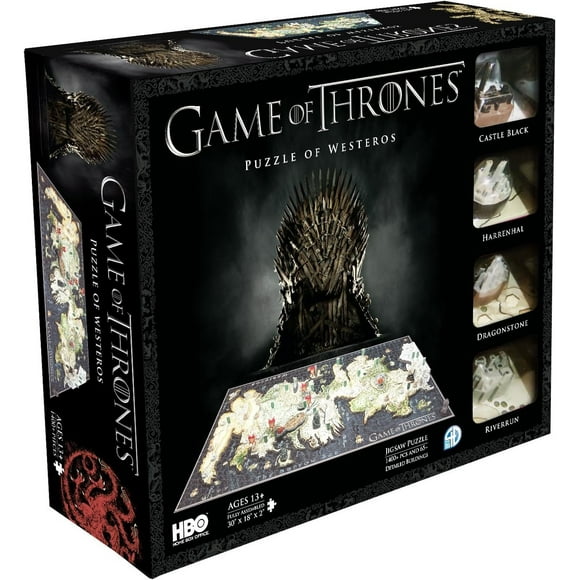 4D Cityscape Game of Thrones: Westeros 3D Puzzle
