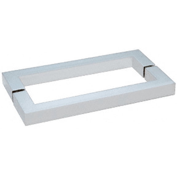 CRL SQ18X18SC Satin Chrome "SQ" Style 18" Back-to-Back Towel Bar