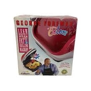 Open Box george foreman gr10abw champ grill with bun warmer, white