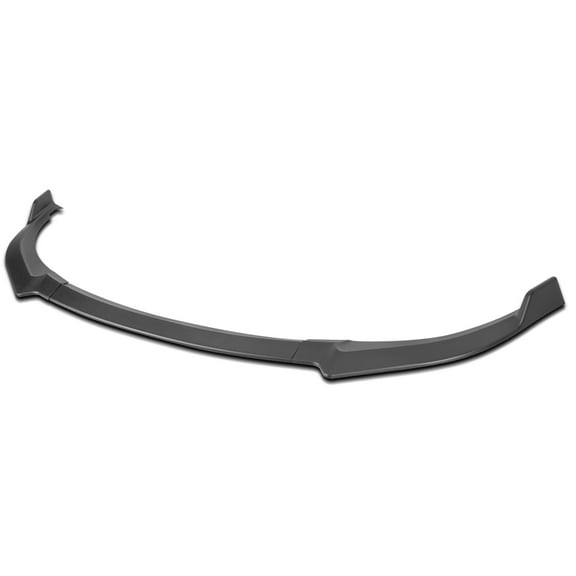 Spec-D Tuning Matte Black Front Bumper Lip Splitter Spoiler 3PC Compatible with 2018-2021 Kia Stinger