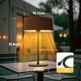 thumbnail image 2 of Advwin Outdoor Electric Patio Heater ,1500W Tabletop Infrared Heater, Waterproof IP55, Tip-Over Protection & Overheating Protection for Garden, Balcony, Garage, Backyard, 2 of 5