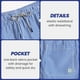 thumbnail image 5 of Trajes de baño maamgic de secado rápido para hombre, color azul M, 5 of 6