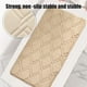 thumbnail image 4 of Alfombrilla de baño absorbente de espuma antideslizante | Alfombra de baño suave de terciopelo 40x60cm | Alfombra de suelo engrosada de secado rápido lavable a máquina | Negro, Gris, Blanco, Caqui,, 4 of 8