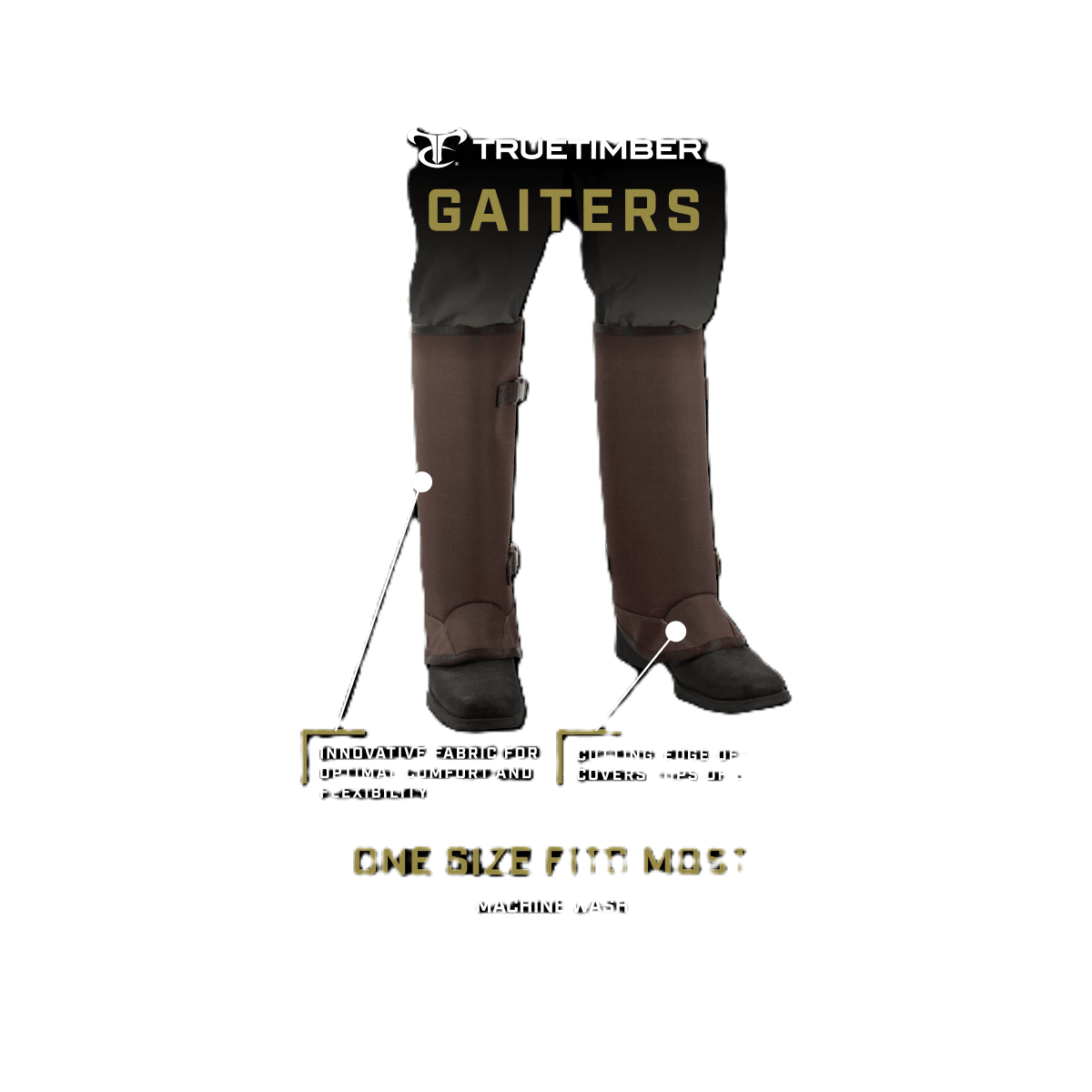 TrueTimber Unisex Snake Guard Hunting Gaiter