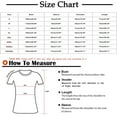 thumbnail image 3 of KTMKH Womens Plus Size Blouses Tops T-Shirts, Women's Ladies Cropped Sleeves Round Neck Cotton Loose Shirt Blouse, 3 of 6