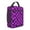 Purple and Black, variant on Pink Wavy Checkered Pattern Insulated Lunch Bag for Men Women,Waterproof Lunch Box for Work,Picnic or Travel,Thermal Insulation,10.63x9.06x3.54 Inches
