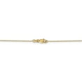 thumbnail image 4 of Real 14kt Yellow Gold .8mm Diamond Cut Cable with Lobster Clasp Chain; 16 inch; for Adults and Teens; for Women and Men, 4 of 5