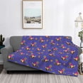 thumbnail image 2 of Saiise Labrador Retriever Imprimé Chien Couverture Réversible Super Douce, Literie en Flanelle de Coton pour Canapé, Confortable et Idéale comme Cadeaux de Noël-80"x60 Pouces, 2 of 6