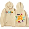 thumbnail image 1 of Golf Wang le Fleur Flower Vote Igor Tyler The Creator Sweat à Capuche Skate Hommes Décontracté Hip Hop Chandails en Molleton Imprimé Double Face -WEVALLEY, 1 of 1