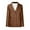 Brown, variant on Lolmot Womens Casual Blazers Open Front Long Sleeve Slim Work Office Jackets Blazer Elegant Lapel Coat Business Fit Single-Button Solid Blazer