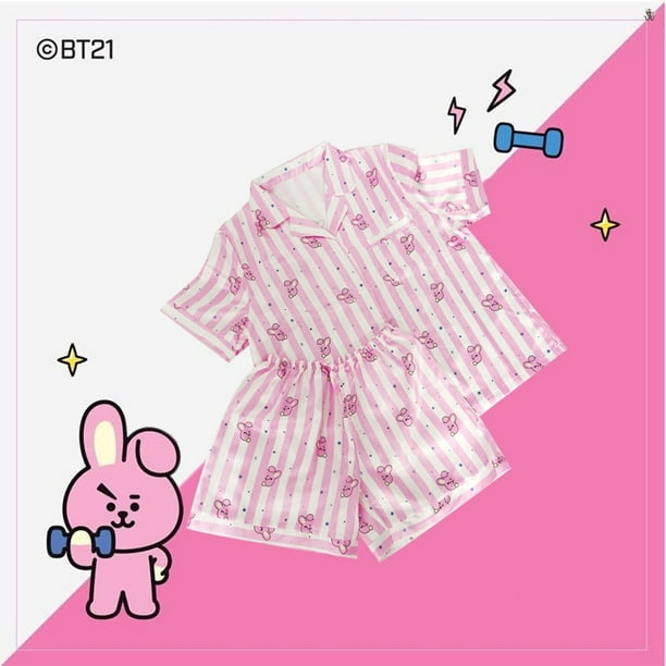 BT21 Ropa De Dormir BTS chimmy cooky koya mang rj shooky tata bundle Pijamaspangjing Walmart en linea