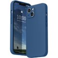 thumbnail image 1 of FYBTO for Silicone Case Compatible with iPhone 13 Case (6.1 inch 2021), with Camera Protection, Liquid Silicone Phone Case with Microfiber Lining (Blue Jay), 1 of 7