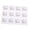 White, variant on SmartBy 12Pairs Metal Ear Studs Earrings for Piercing Machine Ear Piercing Tool Kit