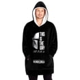 thumbnail image 1 of Sudadera con capucha Disney Baby Yoda Star Wars para hombre, color blanco y negro, 1 of 6