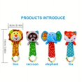 thumbnail image 2 of Baby Hand Rattles Newborn Hand Grab Rattles 0-1 Years Old Soothing Hand Rattles Puzzle Plush Toys, 2 of 4