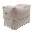 thumbnail image 1 of 1 Set Inflatable Travel Foot Rest Pillow Kids Airplane Bed Adjustable Height Leg Pillow with Pouch, 1 of 3