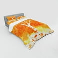 thumbnail image 2 of Ambesonne Orange Bedding Set 4 Pcs, Leafless Tree Autumn, Queen, Orange, 2 of 2