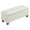 White, variant on Faux Leather Storage Ottoman, Stitch Tufted Rectangle Upholstered End of Bed Storage Bench, Entryway Large Couch Ottoman with Wooden Legs,DARL BLACK