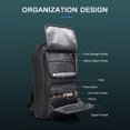 thumbnail image 3 of Unique Design Multi-Layer Space Business 15.6 Laptop Backpacks Teenage USB External Charge Waterproof Traval Backpack BANGE, 3 of 5