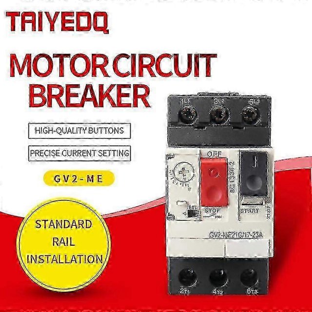 GV2-ME Motor Circuit Breaker 3P Thermal Magnetic Type for Industrial Use