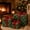 E, variant on Christmas Wrapping Paper, Red Green HOHOHO Snowflake Xmas Gift Wrap, Holiday Wrapping Paper, 17x118 in