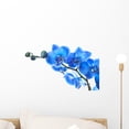 thumbnail image 1 of Blue Orchid Wall Decal by Wallmonkeys Peel and Stick Graphic (18 in W x 11 in H) WM102750, 1 of 4