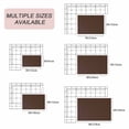 thumbnail image 6 of Brown Pure Color Outdoor Rug 5x8 Ft, Non Slip Washable Area Rug, Aesthetics Contemporary Luxury Patio Rugs Carpet Runner, Large Floor Mat for Indoor/Outdoor Deck Porch Camping, 6 of 8