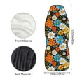 thumbnail image 5 of ZIATUBLE Hippie Flower Car Front Seat Covers Universal High Back Design Front Seats Only Auto Accessories Protectors Decor 2 Pcs Bucket Seat Cover Fit Most Cars Sedan Truck SUV Van, 5 of 7