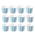 thumbnail image 1 of 50PCS Blue and White Stripes Paper Cup Cupcake Wrappers Baking Packaging Cup Heat Resistant Cupcake Cups, 1 of 3