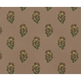 thumbnail image 2 of Soimoi Waterproof Outdoor Fabric By 2 Yard | Block Print on Brown | 56" Wide | UV Resistant & Durable Taffeta Material for Cushions, Covers, Curtains, awning & DIY Projects, 2 of 7