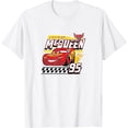 thumbnail image 1 of Disney Pixar Lightning Mcqueen 95 Graphic T-Shirt All Size S-5XL, 1 of 3