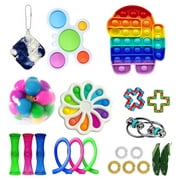 21 Pack Bundle Sensory Fidget Toys Set for Autistic Kids, ADHD, Anti-Stress Toys