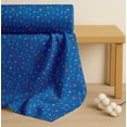 thumbnail image 4 of Soimoi Blue Cotton Poplin Fabric Crab & Jellyfish Ocean Decor Fabric Printed Yard 56 Inch Wide, 4 of 7