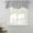 Gray, variant on Burnt Orange Burlap Texture Tie Up Valance Curtains for Windows, Kitchen Curtains Window Treatments, Farmhouse Vintage Orange Short Window Shades Valances for Bedroom Bathroom Cafe 42"x12"