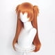 thumbnail image 3 of Peluca para cosplay Wiggy Mermaid, naranja y jengibre con coletas, 3 of 7