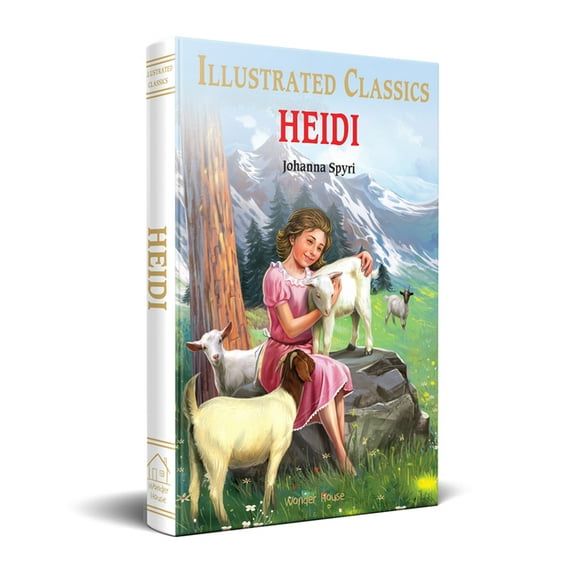 Illustrated Classics Heidi for Kids, (Hardcover)
