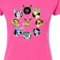 thumbnail image 3 of Pokémon - Eevee Evolution Circle - Juniors Fitted Graphic T-Shirt, 3 of 5